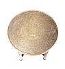 VINTAGE BRASS CAMPAIGN TABLE at Ross's Online Art Auctions