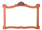 ANTIQUE INLAID MAHOGANY WALL MIRROR at Ross's Online Art Auctions