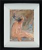 FEMALE NUDE STUDY, JUDE by Basil Blackshaw HRHA HRUA at Ross's Online Art Auctions