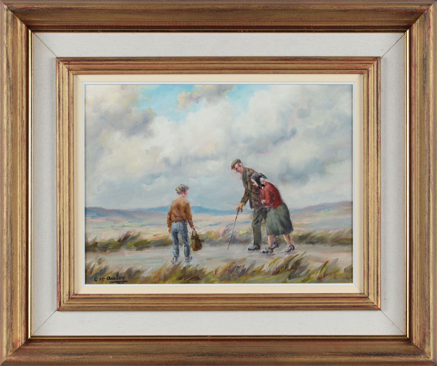 HEADING HOME by Charles McAuley at Ross's Online Art Auctions