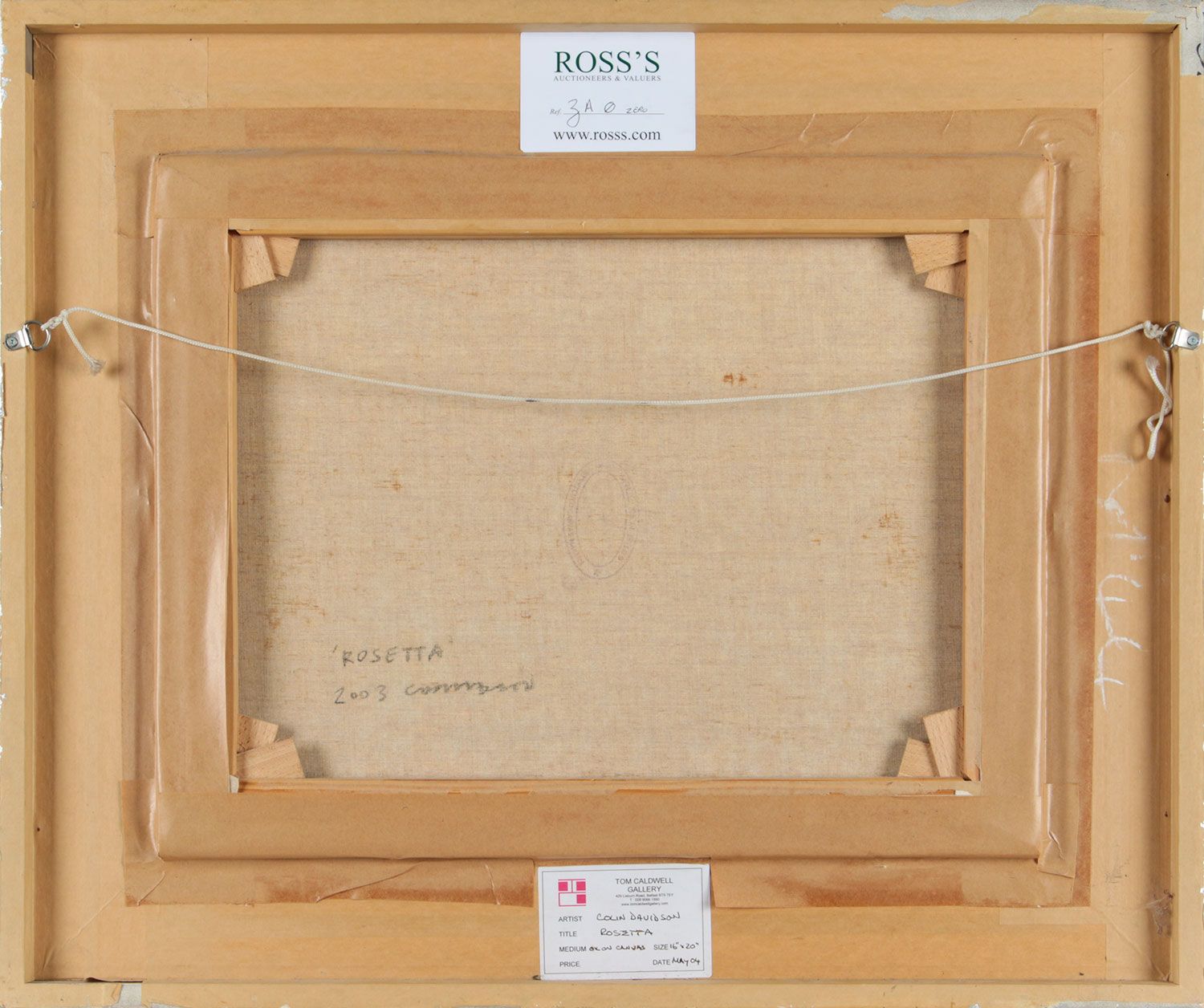 ROSETTA by Colin Davidson RUA at Ross's Online Art Auctions