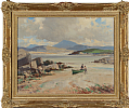 ON SHEEPHAVEN BAY, DONEGAL by Maurice Canning  Wilks ARHA RUA at Ross's Online Art Auctions