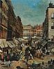 PATRICK STREET, CORK 1910 by Robert D. Beattie at Ross's Online Art Auctions