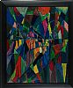 STAINED GLASS WINDOW STUDY by Olive Henry RUA at Ross's Online Art Auctions