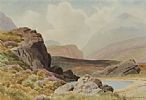 SLIEVE DONARD, THE MOURNES by Joseph William Carey RUA at Ross's Online Art Auctions