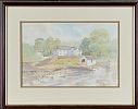 HOUSE AT STRANGFORD LOUGH by Brian Bennett at Ross's Online Art Auctions