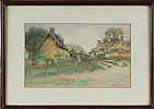 A WARWICKSHIRE FARMSTEAD by George Wyatt at Ross's Online Art Auctions