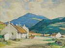 THE MOURNE MOUNTAINS, COUNTY DOWN by Frank Sherwin at Ross's Online Art Auctions