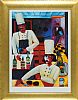 TWO CHEFS AND A WAITER by Graham Knuttel at Ross's Online Art Auctions