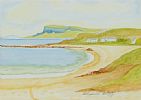 AT BALLYCASTLE BEACH by Elizabeth Hogg at Ross's Online Art Auctions