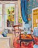 THE DRAWING ROOM by Roisin O'Farrell at Ross's Online Art Auctions