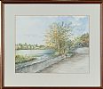BY THE RIVER BANK by C. McIlhatton at Ross's Online Art Auctions