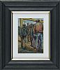 BELFAST SHIPYARD WORKERS by James McDonald at Ross's Online Art Auctions