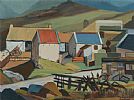 FARM BUILDINGS by B.L. Carroll at Ross's Online Art Auctions