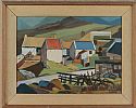 FARM BUILDINGS by B.L. Carroll at Ross's Online Art Auctions