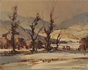 FEBRUARY IN THE MOURNES NEAR NEWCASTLE by Arthur H. Twells RUA at Ross's Online Art Auctions