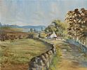 COUNTY DOWN COTTAGE by Denis Thornton at Ross's Online Art Auctions