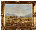 CARLINGFORD LOUGH FROM BALLYDESLAND by Vittorio Cirefice at Ross's Online Art Auctions
