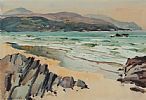 GLENGAD HEAD, DONEGAL by Robert Taylor Carson RUA at Ross's Online Art Auctions