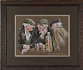 A CHAT AT THE BAR by William McDade at Ross's Online Art Auctions