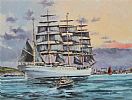 T.S.SEDOV, CUTTY SARK TALL SHIPS RACE by Colin Gibson at Ross's Online Art Auctions