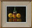 STILL LIFE, APPLES AND WINE by Norman J. McCaig at Ross's Online Art Auctions