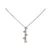 9CT WHITE GOLD DIAMOND HEART NECKLACE at Ross's Online Art Auctions