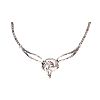 WHITE GOLD DIAMOND NECKLACE at Ross's Online Art Auctions