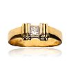 TIFFANY & CO. 18CT GOLD DIAMOND RING at Ross's Online Art Auctions