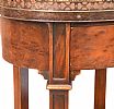 FRENCH STYLE WALNUT LAMP TABLE at Ross's Online Art Auctions