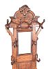 ANTIQUE OAK HALL STAND at Ross's Online Art Auctions