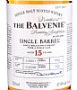 ONE BOTTLE OF BALVENIE WHISKY at Ross's Online Art Auctions