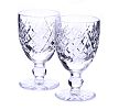 WATERFORD CRYSTAL DECANTER & TWO GLASSES at Ross's Online Art Auctions