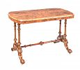 VICTORIAN WALNUT SIDE TABLE at Ross's Online Art Auctions