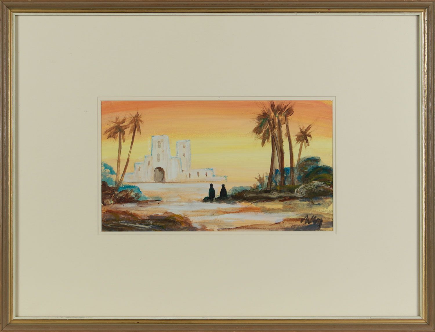 IN NORTH AFRICA by Markey Robinson at Ross's Online Art Auctions