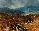 MOUNTAIN STREAM AT BALLAGH by Gerald Walby at Ross's Online Art Auctions
