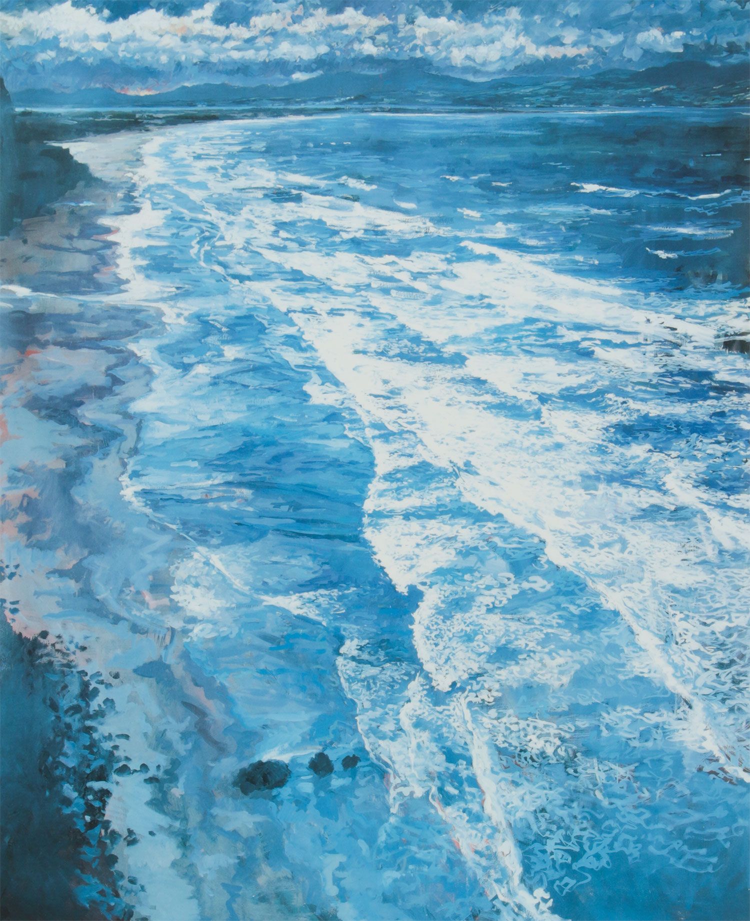 MAGILLIGAN STRAND by Hector McDonnell RUA at Ross's Online Art Auctions
