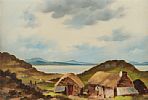 DONEGAL COTTAGE by Colin Gibson at Ross's Online Art Auctions
