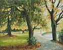 IN ST STEPHEN'S GREEN, DUBLIN by Ann O'Connor at Ross's Online Art Auctions