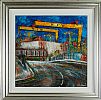 DEE STREET BRIDGE, BELFAST by John Stewart at Ross's Online Art Auctions