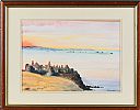 DUNLUCE SUNSET by William G. Williamson at Ross's Online Art Auctions