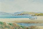 THE STRAND PORT-NA-BLAGH, CO.DONEGAL by Rowland Hill RUA at Ross's Online Art Auctions