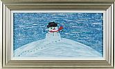 FROSTIE THE SNOWMAN by Irish School at Ross's Online Art Auctions