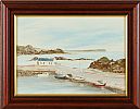 BALLINTOY HARBOUR by Jim Foote at Ross's Online Art Auctions