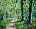 WOODLAND WALK by Andy Saunders at Ross's Online Art Auctions