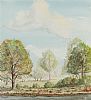 ROADSIDE NEAR AYLESBURY, BUCKS by William Wall at Ross's Online Art Auctions