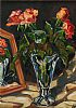 STILL LIFE, VASE OF FLOWERS by Douglas Hutton at Ross's Online Art Auctions