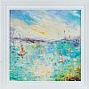 COLOURFUL SEA by Evelina Vine at Ross's Online Art Auctions