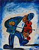 THE FIDDLER by Hugo Healy at Ross's Online Art Auctions