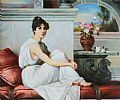 A CLASSICAL POSE by J. Attwood at Ross's Online Art Auctions